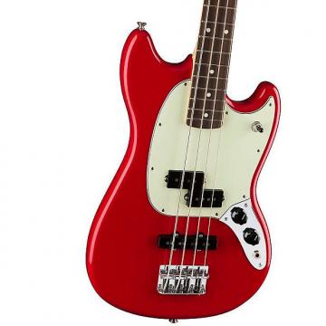 Custom Fender Mustang Bass PJ RW Torino Red