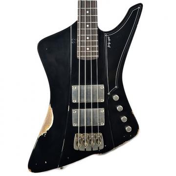 Custom Sandberg Forty Eight Bass Black Finish Hardcore Aged (Serial #27559)