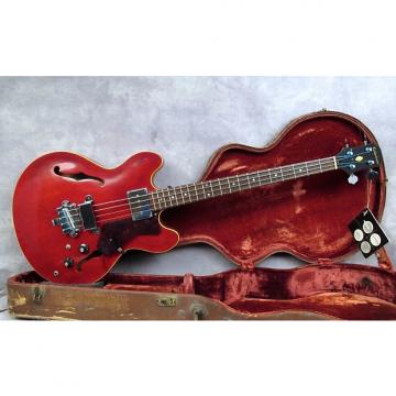 Custom 1967 Epiphone Rivoli   Cherry Red   Andy Baxter Bass &amp; Guitars