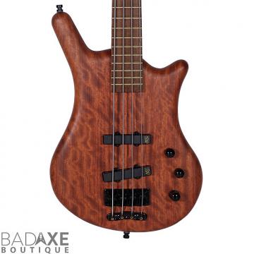 Custom Warwick Pro Series Thumb BO 4-String Electric Bass Natural Oil w/Bag