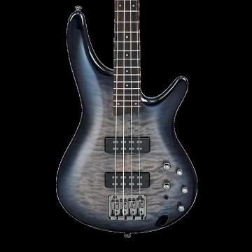 Custom Ibanez SR400EQM Electric Bass - Fade Blue Burst