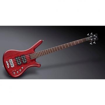 Custom Warwick German Corvette $$ 4-String Bass, Burgundy Red Stain High Polish, Active, Wenge Board