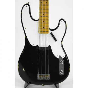 Custom Fender Custom Shop Limited Edition 1955 P Bass Relic  Aged Black