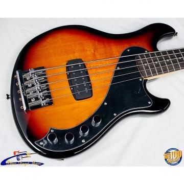 Custom Squier Deluxe Dimension Bass V RW FB 5-String Electric Bass 3TS Sunburst! #36995