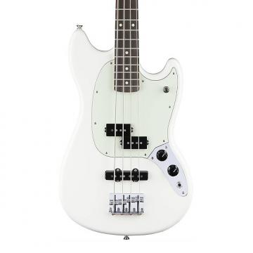 Custom Fender Mustang Bass PJ with Rosewood Fingerboard - Olympic White