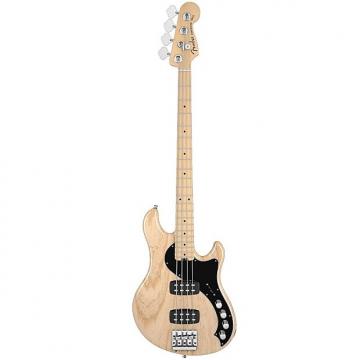 Custom Fender American Deluxe Dimension Bass IV HH Natural 4-String Bass w/ Maple Fingerboard &amp; Case