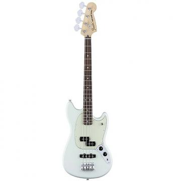 Custom Fender Mustang Bass PJ Sonic Blue 4-String Electric Bass