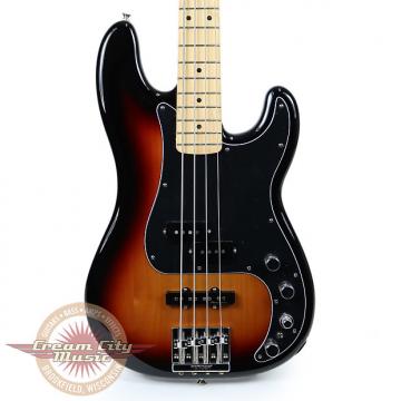 Custom Brand New Fender Deluxe Active Precision Bass Special Maple Fingerboard in 3 Color Sunburst Demo