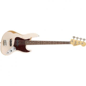 Custom Fender Flea Jazz Bass Signature Model Bass Guitar in Roadworn Shell Pink