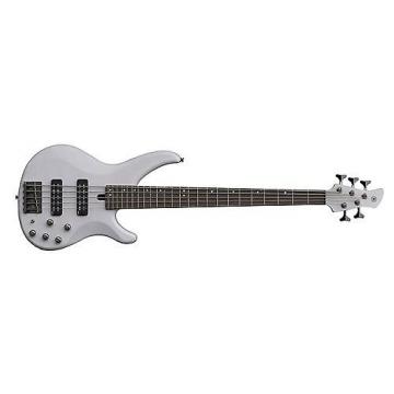 Custom Yamaha TRBX505 5-String Electric Bass Guitar (Translucent White)