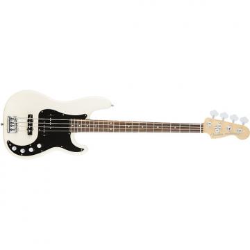 Custom Fender American Elite Precision Bass Guitar Rosewood Fingerboard Olympic White