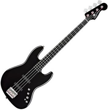 Custom FENDER SQUIER Deluxe Active Jazz Bass Guitar IV 4 String Black