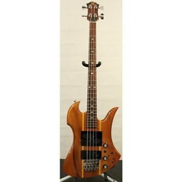Custom Used BC Rich Mockingbird Bass 1977 Natural Koa