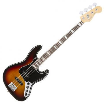 Custom Fender American Elite Jazz Bass with Rosewood Fingerboard - 3 Color Sunburst