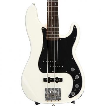 Custom Fender Deluxe Active P Bass Special - Olympic White with Rosewood Fingerboard