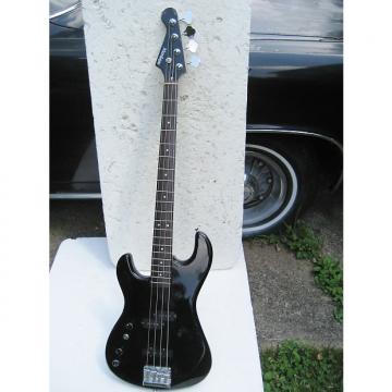 Custom Left Handed Montaya Precision Plus Bass, 1980's, Korea, Black