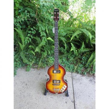 Custom Epiphone Electric Double Mini Humbucker Viola Bass #0708 Beatles Bass Seller Refurbished
