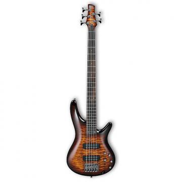 Custom Ibanez SR405EQM DEB 5-String Bass in Dragon Eye Burst 2016
