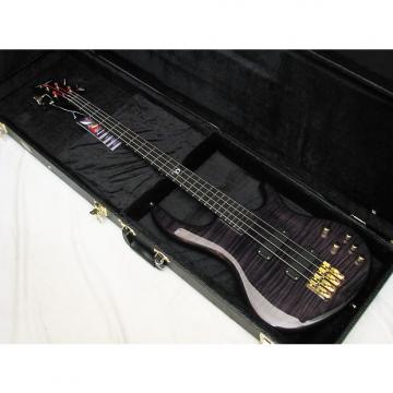Custom DEAN Edge PRO 4-string BASS guitar NEW Trans Black w/HARD CASE - Neck-through