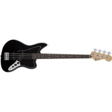 Custom Fender  JAGBASS-STD-BLK Black Electric Bass