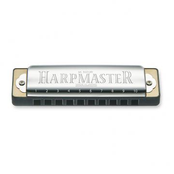Custom SUZUKI Harpmaster MR-200 10 hole Diatonic HARMONICA Key of F NEW w/ CASE - JAPAN