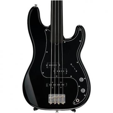 Custom Fender Tony Franklin Fretless Precision Bass - Black Demo