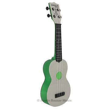 Custom Kala MK-SWT-GN Makala Waterman Soprano Ukulele - Translucent Green