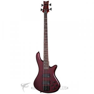 Custom Schecter Stiletto Custom-4 Rosewood Fretboard Electric Bass Vampyre Red Satin - 2537 - 839212006445