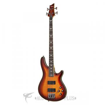 Custom Schecter Omen Extreme-4 Rosewood Fretboard Electric Bass Vintage Sunburst - 2048 - 81544700649