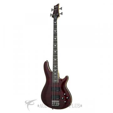 Custom Schecter Omen Extreme-4 Rosewood Fretboard Electric Bass Black Cherry - 2040 - 839212001464