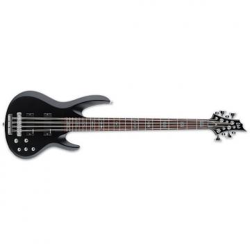 Custom ESP LTD FB-208 8-String Frank Bello Signature Electric Bass Guitar - Black Satin Finish (LFB208BLKS)