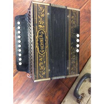 Custom Vienna Stlye Hohner Button Box Steel Reeds tuned like harmonica in key of C