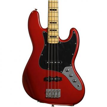 Custom Squier Vintage Modified Jazz Bass '70s - Candy Apple Red