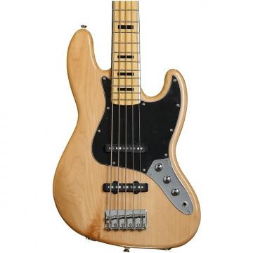 Custom Squier Vintage Modified Jazz Bass V - Natural