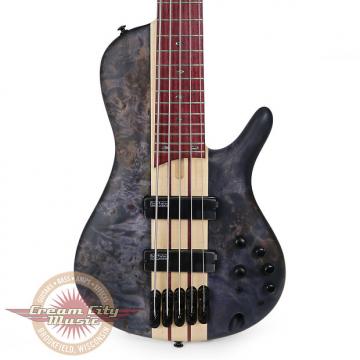 Custom Brand New Ibanez SRSC805 SR 5-String Bass Workshop Series in Deep Twilight Flat