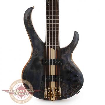 Custom Brand New Ibanez BTB1605E Premium 5-String Electric Bass in Deep Twilight Flat
