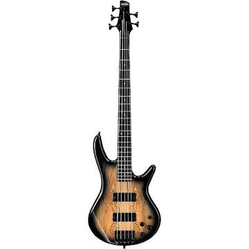 Custom Ibanez GSR205SM 5-String Electric Bass Guitar - Natural Gray