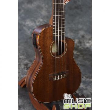 Custom Kala KA-SMHCE-C Solid Mahogany Concert Ukulele with Cutaway &amp; Pickup
