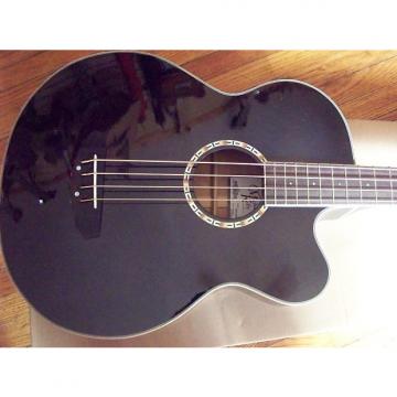 Custom Michael Kelly  MKFF4TBK Firefly 4 - String Acoustic Bass Guitar Trans Black
