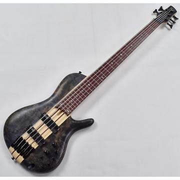 Custom Ibanez SR Bass Workshop SRSC805 5 String Electric Bass Deep Twilight Flat