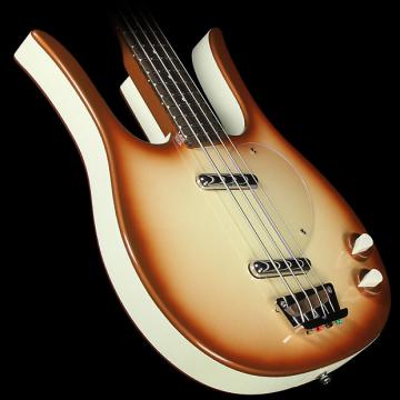 Custom Danelectro Longhorn Electric Bass Copper Burst