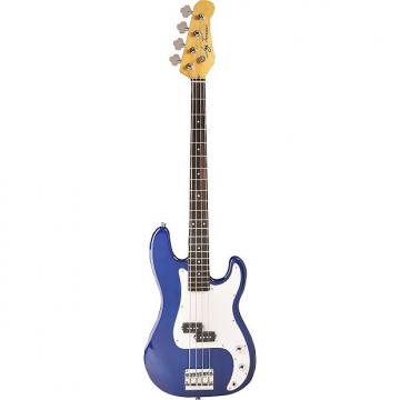 Custom Jay Turser JTB-400C Series Electric Bass Guitar - Trans Blue