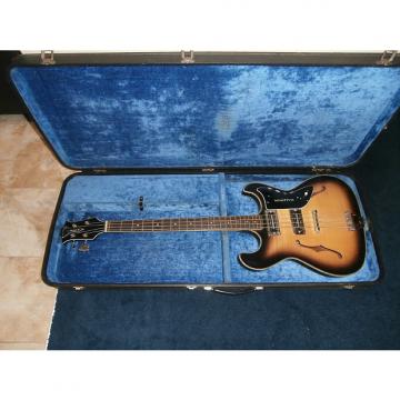 Custom Vintage 1960's Burns Baldwin Vibraslim Bass Project w/ Original Case!