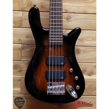 Custom Warwick Rockbass Streamer Standard 5-String Bass Sunburst Used