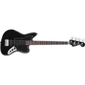 Custom Squier Vintage Modified Jaguar Bass Special SS (Short Scale) - Black / Rosewood