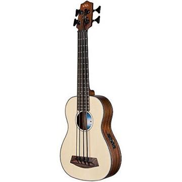 Custom Kala UBASS-SSMHG-FS/LH U-Bass Left-Handed - Spruce Top, Fretted, LH NEW! Free 2-Day Delivery!