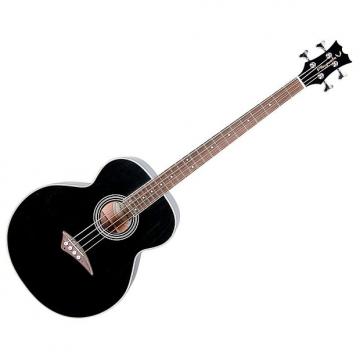 Custom Dean Guitars EAB 4-String Acoustic-Electric Bass Guitar - Classic Black