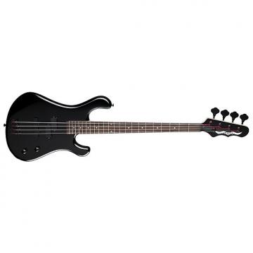 Custom Dean Guitars Hillsboro H09PJ CBK 4-String Bass Guitar, Classic Black