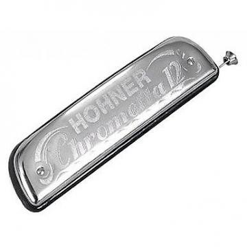 Custom Hohner Chrometta 12 Harmonica- Key of C