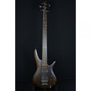 Custom Ibanez SRC6 Crossover 6-String Bass - Walnut Flat (109)